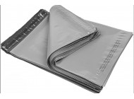 GREY MAILING BAGS - 9 SIZES (with printed suffocation notice)